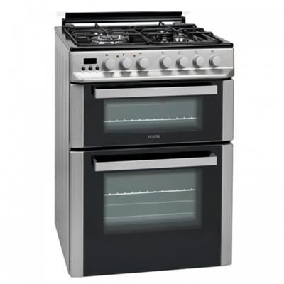 Vestel Gurme 9422G Çift Bölmeli  Tam Boy Ocaklı Fırın