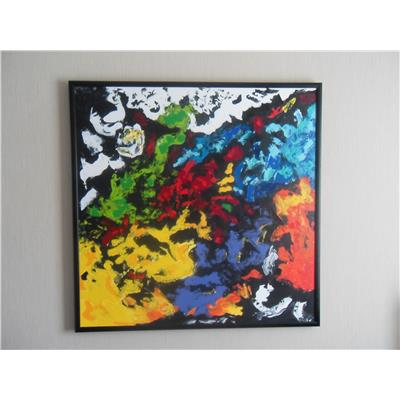 Bilge Yapan Tablo (Tempo Hotel Çağlayan Oda 403) Dekorasyon & Tablo