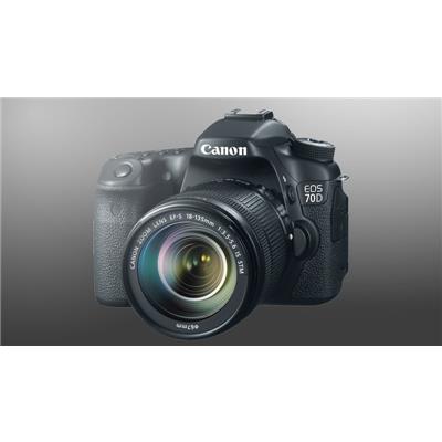 Canon Eurasia 70D + 18-135mm IS STM Lens DSLR Fotoğraf Makinası