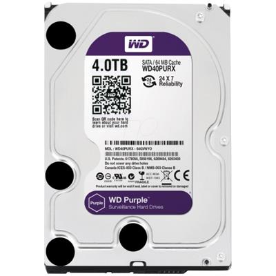 Western Digital 4TB WD40PURX  Bellek / Disk