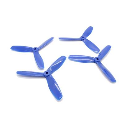 Dalrops Dalprops "Indestructible" V2 5045 3-Blade Props CW/CCW Set Blue Motor