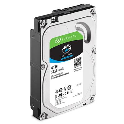 Seagate ST4000VX007 4TB 3.5" 5900RPM 64MB SATA3.0 7/24 64HD Kamera Destekli Güvenlik HDD Bellek / Disk