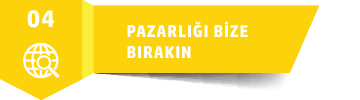 pazarlığı bize bırakın